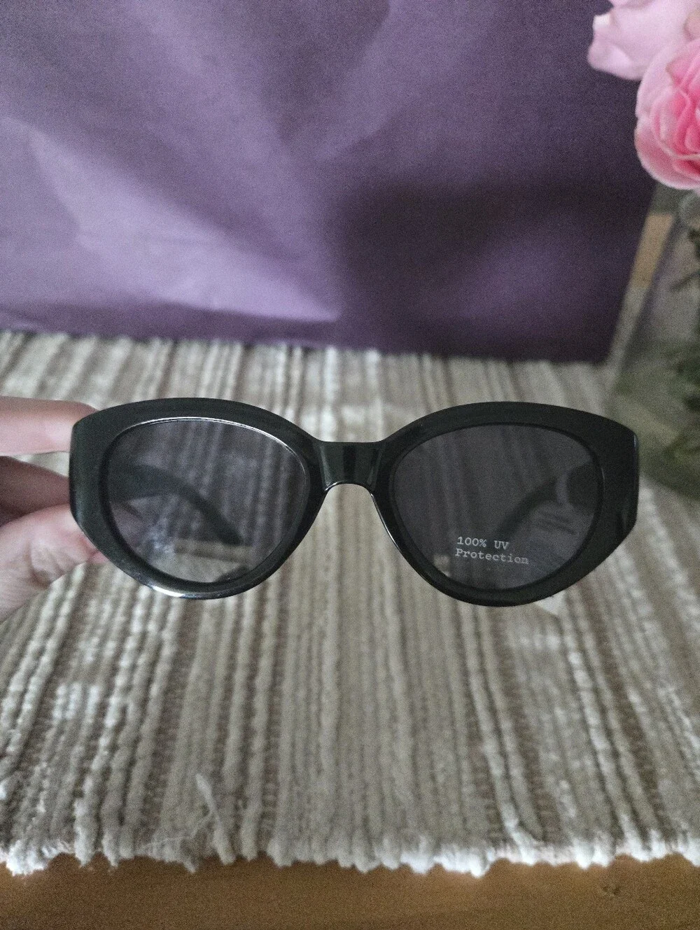 Oval Sunglasses - A New Day™ Black